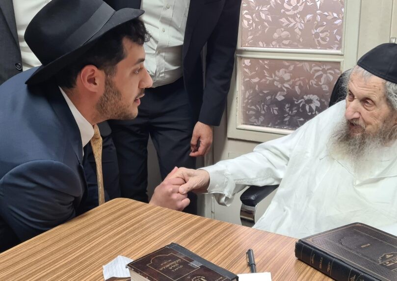 "מתיר אסורים": האברך שוחרר ועלה למעונו של הגר"ד