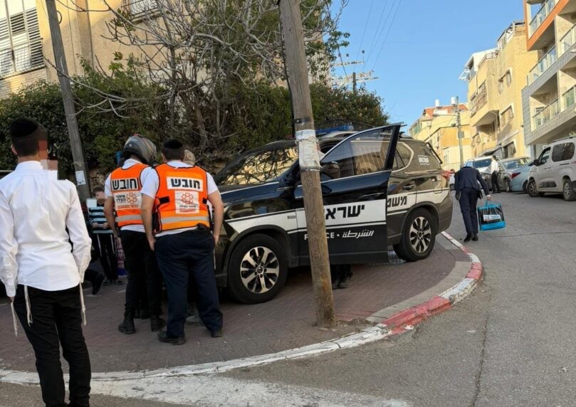 פעוט כבן 3 נפל מלול ונפצע באורח בינוני בבני ברק