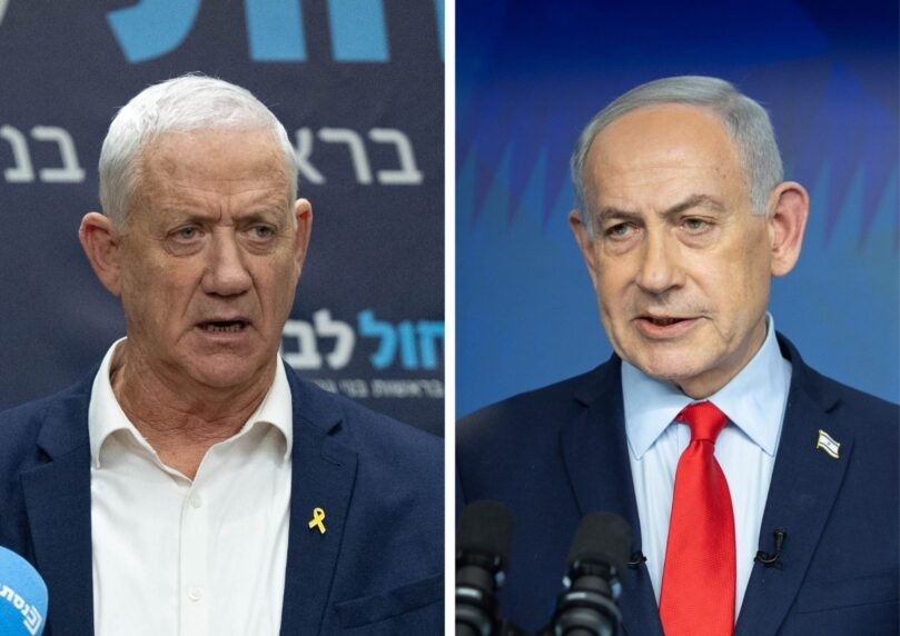 בני גנץ שם קץ לשמועות: "אתם יודעים שזה לא יקרה"