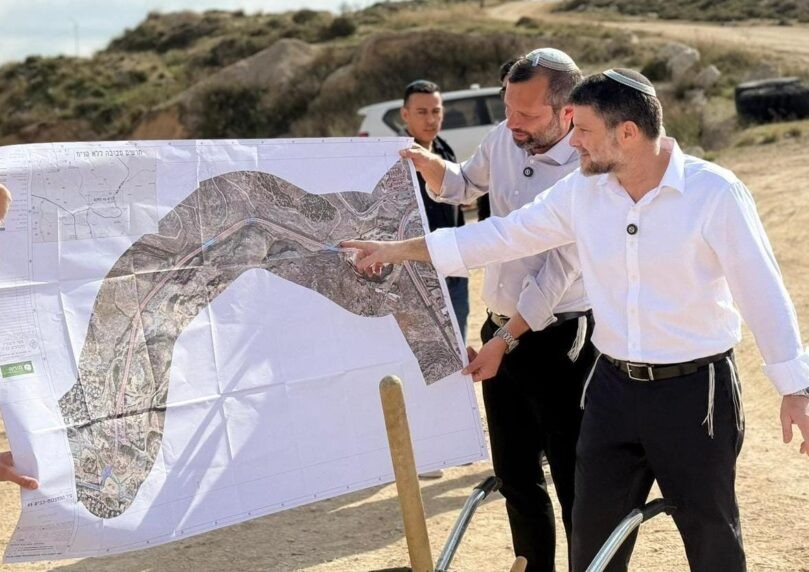 החלו העבודות על כביש 45 בבנימין: "מחילים ריבונות דה פקטו"