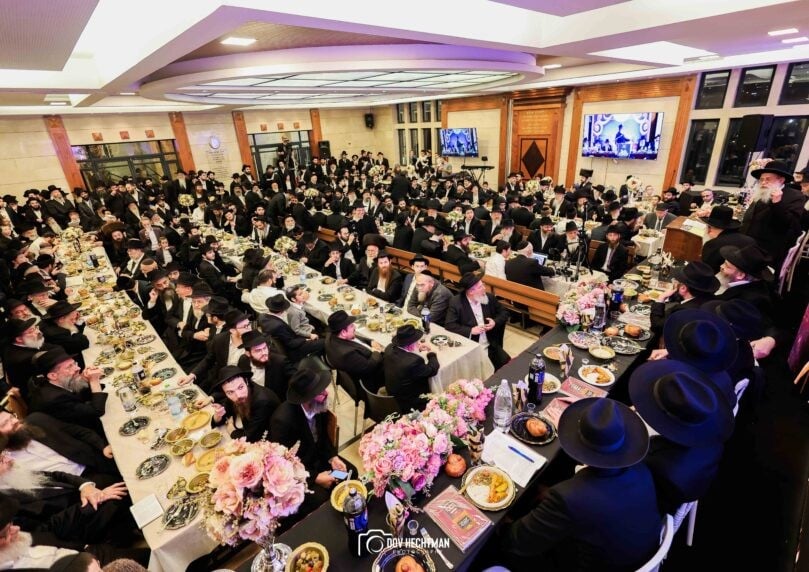 אלפים חגגו בירושלים את סיום הרמב״ם המרכזי