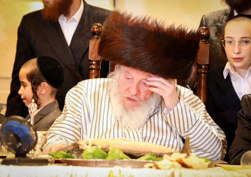 אבל בעולם החסידות: האדמו"ר מהרי"ד מלעלוב זצ"ל