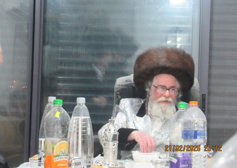 לאחר שעזב את ביתר: האדמו"ר קבע את מושבו בטבריה