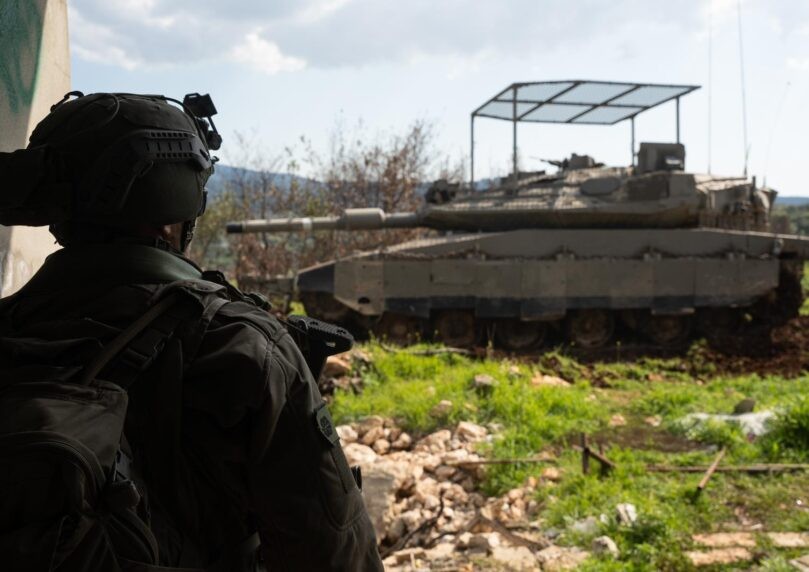 מוכנות שיא בצפון: אוגדת המילואים נפרסה בגבול לבנון