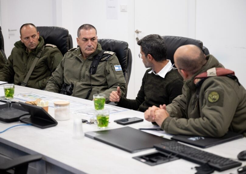 הרמטכ"ל בקריית שמונה: "לא נפסיק עד להרחקת האיום מהגבול"