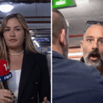 אלימות השמאל: צוות חדשות 14 הותקף בזמן אזעקה בת"א | תיעוד