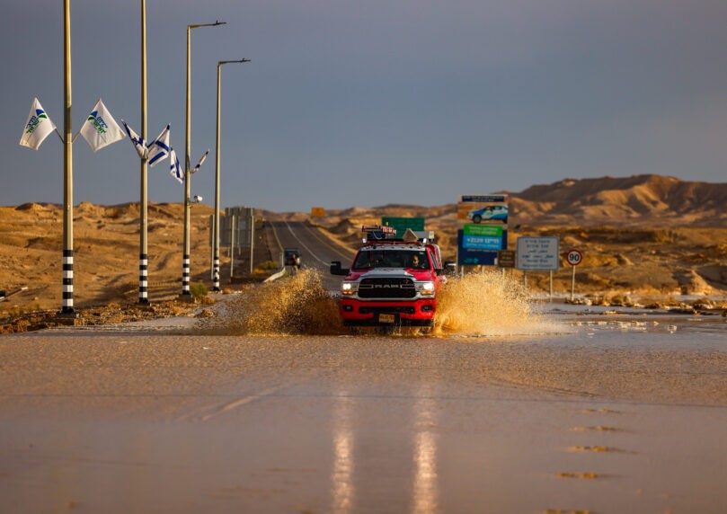 תחזית מזג האוויר: גשמים, סופות רעמים ושיטפונות