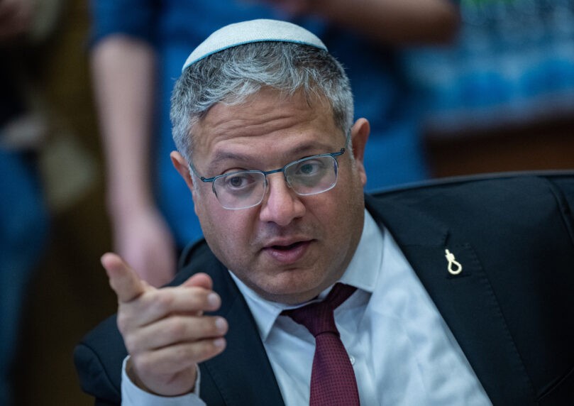 ועדת הבחירות נגד בן גביר: "שימוש אסור בנכסי ציבור"