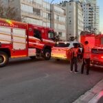 שריפה בנתניה: חמישה פצועים בהם אחד אנוש, חשש ללכודים במקום