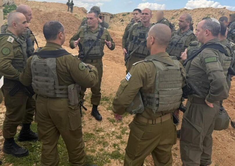 הרמטכ"ל קיים הערכת מצב ותדרוך למפקדים בגבול הצפון