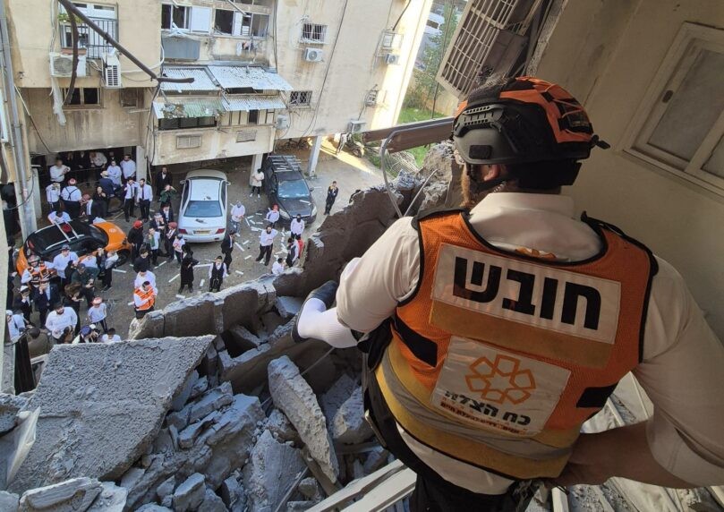 איחוד הצלה: 168 טופלו מתחילת המבצע מפגיעות רסיסים והדף