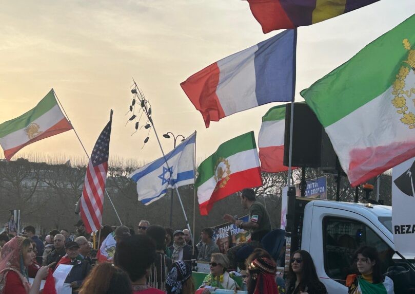 עימותים סוערים פרצו בין פרו-פלשתינים לאיראנים | תיעודים
