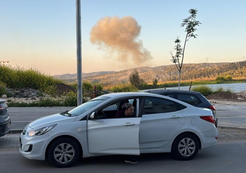 השיגור לישראל: דיווחים על נפילות סמוך לירושלים - ללא נפגעים