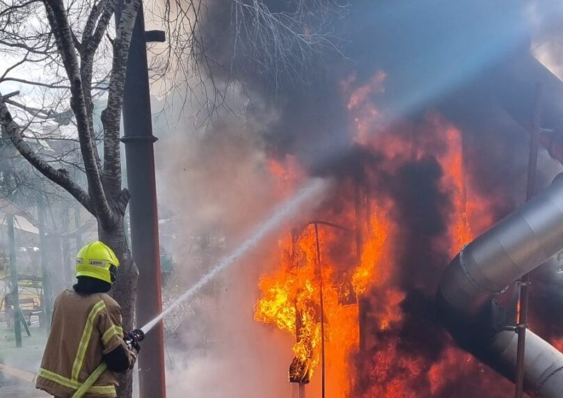 כתב אישום נגד החשוד בהצתת אש בגן סאקר בירושלים