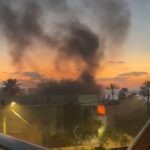 פגיעה ישירה בנהריה: 6 פצועים פונו לביה"ח עם סימני שאיפת עשן