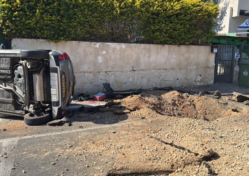 טילי מצרר נורו לאזורים נרחבים: מספר זירות נפילה ללא פצועים