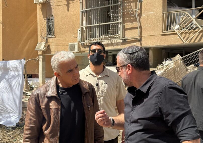 לפיד בזירה הקשה בערד: "הממשלה מבזבזת מיליארדים"