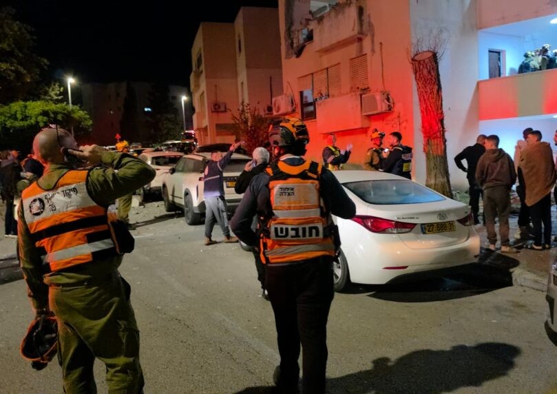 שיגורים מאיראן לצפון ולדרום: גבר כבן 30 נפצע קל