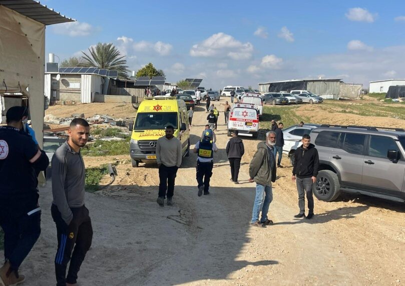 שברי יירוט נפלו בפזורה: פצוע במצב קשה ו-4 נוספים במצב קל
