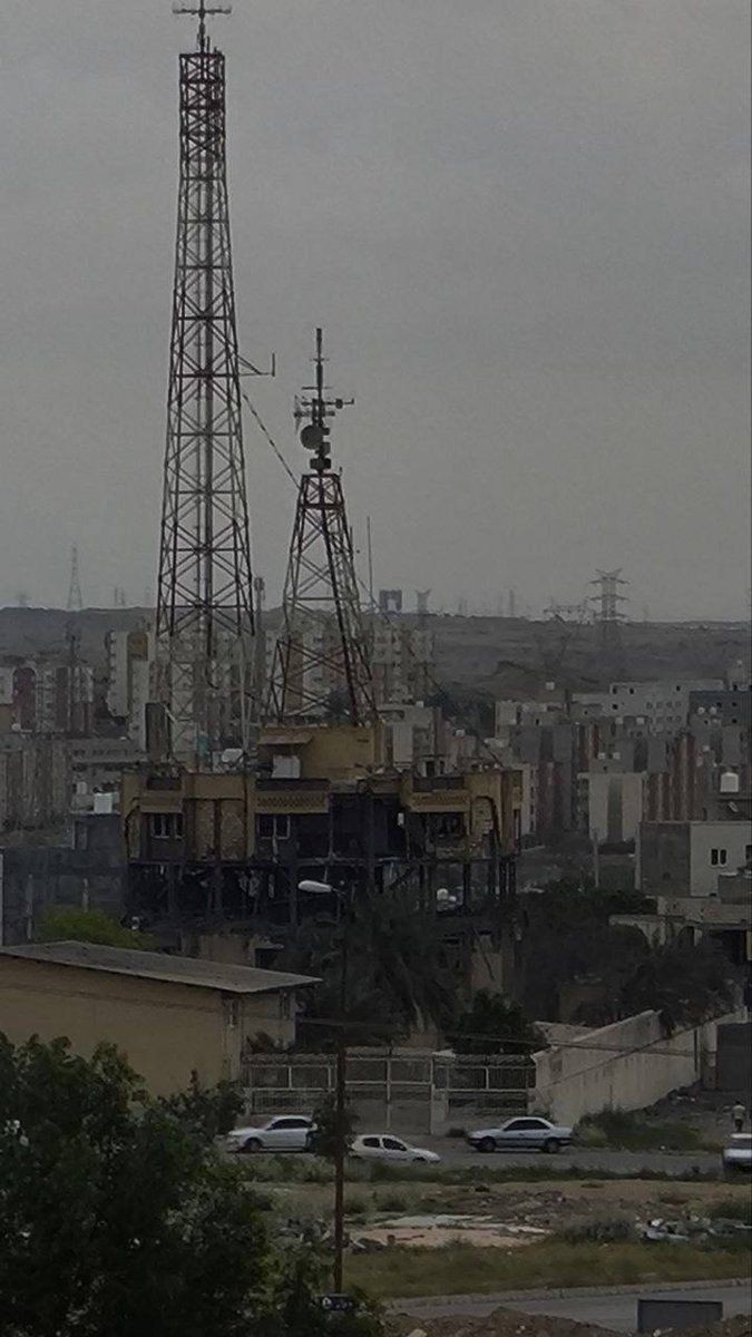 הותקף בניין רשות השידור והטלוויזיה האיראנית בעיר בנדר עבאס