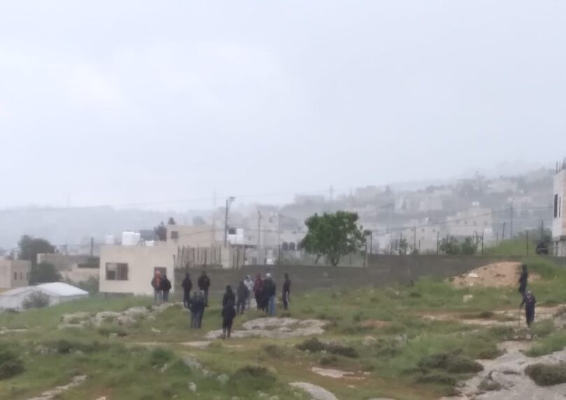 יהודים הותקפו באבנים - המתיישב שירה באוויר להגנה עצמית נעצר