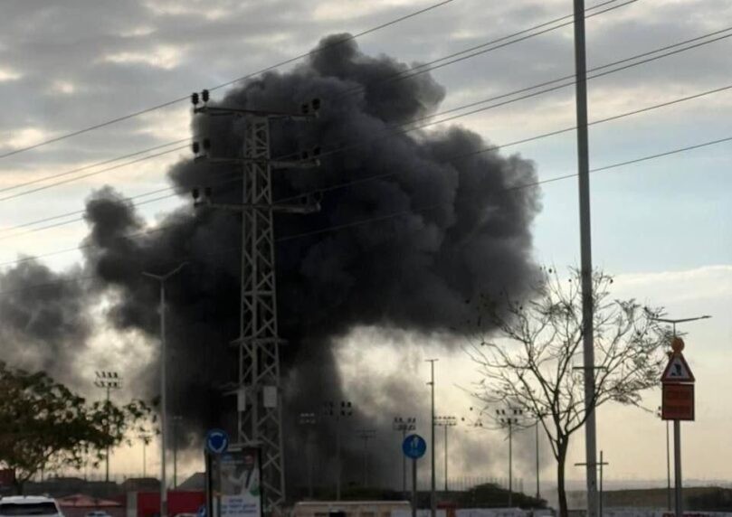 שברי יירוט נפלו במספר זירות בבאר שבע, 4 פצועים במצב קל
