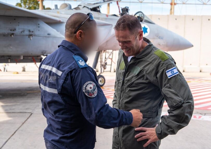 מפקד חיל האוויר השתתף בתקיפות באיראן: "אנחנו לא נעצור"