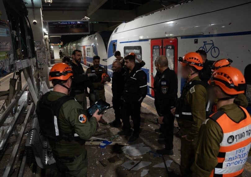 הנפילה בתחנה במרכז: תנועת הרכבות הופסקה זמנית - אלו החלופות