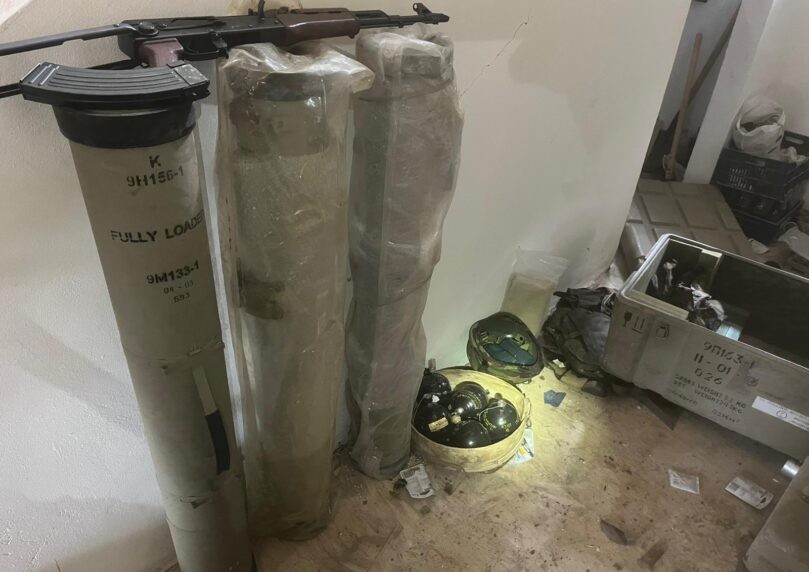 ברקע האזעקות בצפון: תיעוד האמל"ח שאיתרו כוחותינו בלבנון