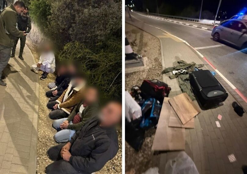 הסוואה לטרור: שב"חים נתפסו עם ציציות ומדי צה"ל