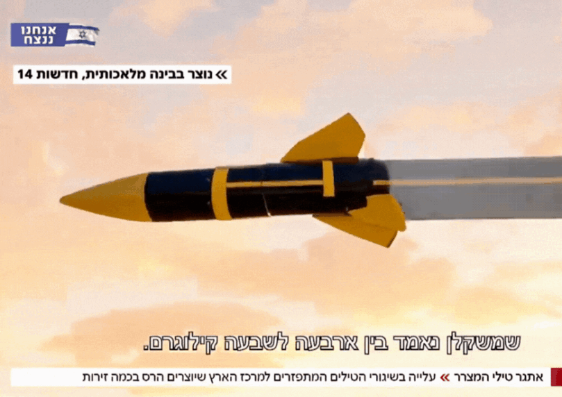 אנטומיה של פגיעה: כך פועל טיל המצרר שמתפצל מעל שמי המרכז