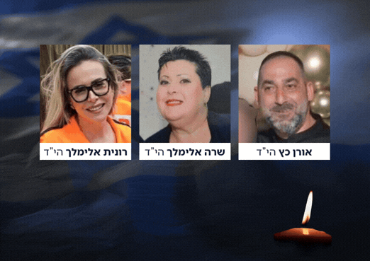 הותרו לפרסום שמותיהם של 3 מהנרצחים מהפגיעה הישירה בבית שמש