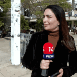 אזרחית ניסתה לדרוס עם אופניים את כתבת חדשות 14 | תיעוד חמור