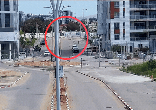 כדור אש ועשן: תיעוד הנפילה במרכז הארץ | קשה לצפייה