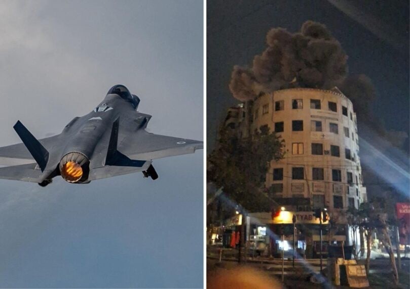 מטוסי חיל האוויר שתוקפים באיראן ממשיכים גם ללבנון