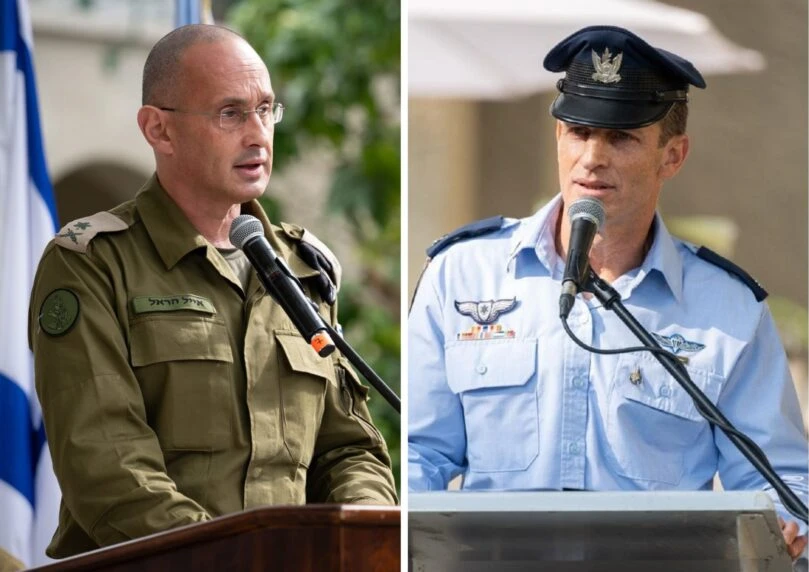 החלפת מפקדי חיל האוויר והים שתוכננה לחודש הקרוב - תידחה