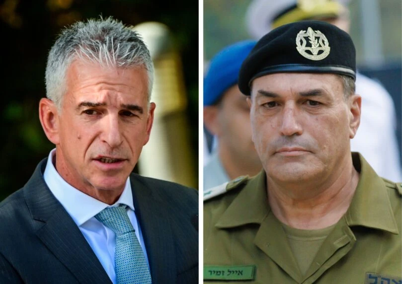אחרי הדיווחים על קרע: הרמטכ"ל גיבה את ראש מוסד