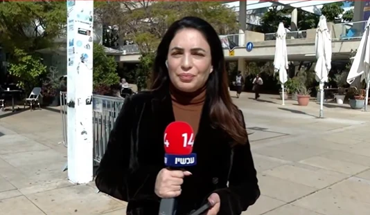 פרסום ראשון: האזרחית שתקפה את כתבת ערוץ 14 שוחררה מחקירה