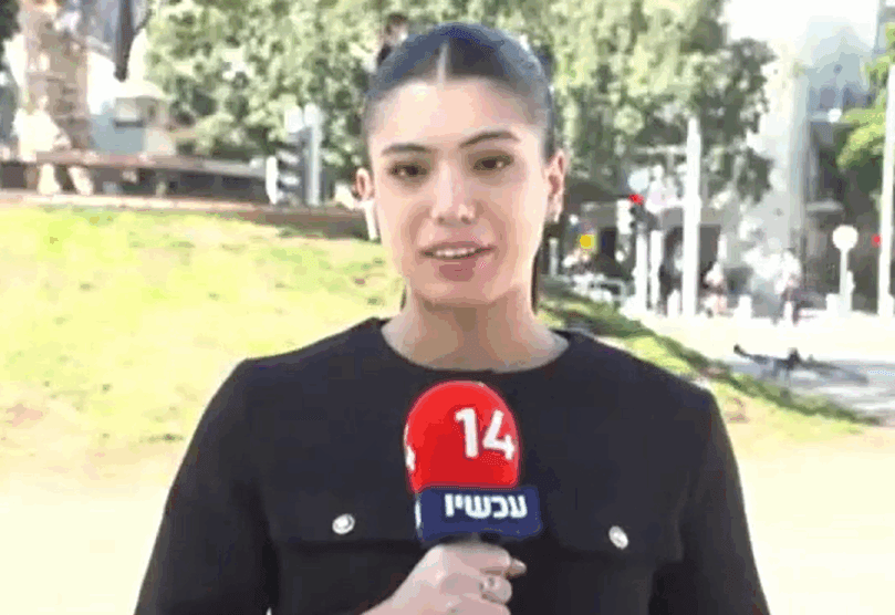 בשידור חי: אזרחים קראו "בוז" לעבר כתבת חדשות 14 | צפו