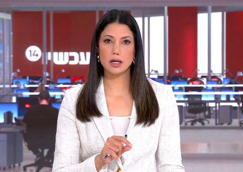 בשידור חי: המחווה המרגשת של מגישת חדשות 14 בשפה הפרסית