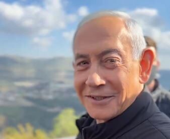 "יצאתם להתאוורר?": רה"מ בנימין נתניהו הגיע לשטח | צפו
