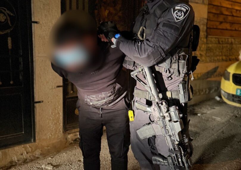 שרף דגל ישראל והפיץ ברשתות: ערבי תושב בית לחם נעצר