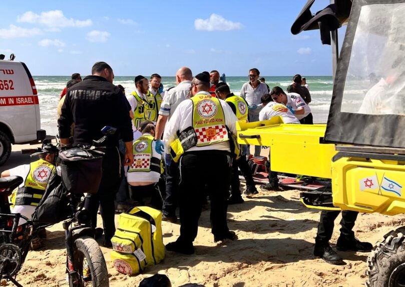 טרגדיה: נקבע מותו של יששכר דוב שפיגל שטבע בחוף צאנז בנתניה