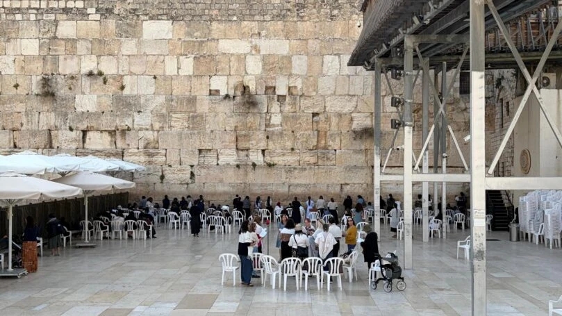 הפרובוקציה בכותל כשלה: נשות הרפורמים נסוגו - והגיעו בקושי