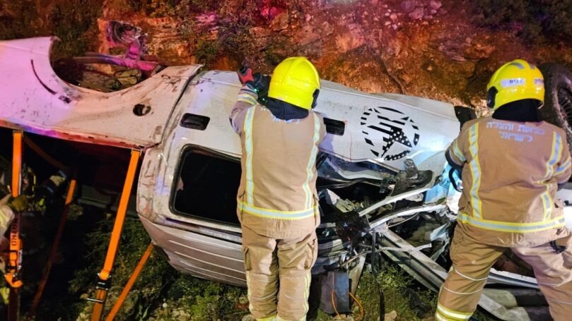שני ערבים ממזרח ירושלים נהרגו בתאונה קטלנית ליד רחלים