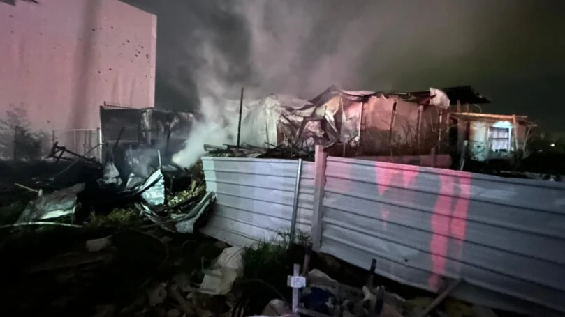 שריפה במבנה ישיבה במודיעין עילית; נזק כבד למגורי תלמידים