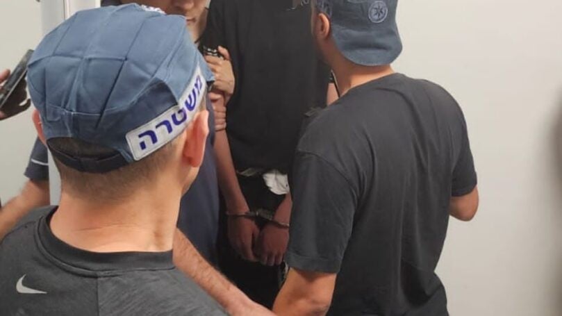 תיעוד בלעדי: רגע המעצר של החשוד ברצח הנער ימנו זלקה ז"ל
