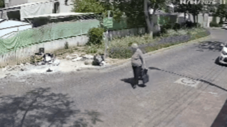 תיעוד מזעזע: תקף בת לניצולי שואה, הפיל אותה - ושדד את רכושה