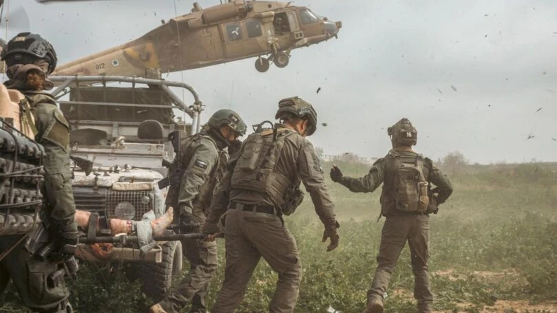 דרמה בדרום לבנון: מסוק נתקע על הקרקע במהלך פינוי פצועים