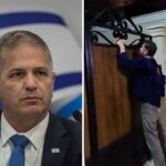 הפרובוקציה של מפגיני השמאל מול ביתו של השר קיש בזמן האזעקות
